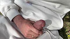 wanna see me eat cum off pussy outdoors bts?