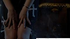 Hey goth vampire Dani, stroke that pussy