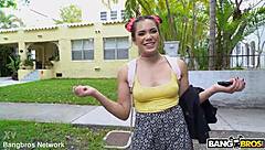 i'm asian cutie hopin on da bus feelin excited!