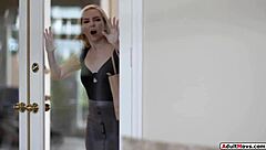 Stepson Pounds Stepmom and Busty Redhead Milf Best Friend Pussy