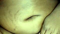 bbw mom moans wet pussy solo while hubby away