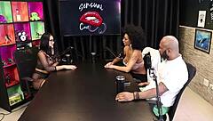 Tifany Rocha's sensual cast highlights in sheer red lingerie part 5