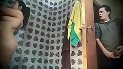 wanna sneak a peek while i shower then bend me over