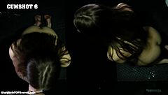 Serena Swallows Ten Massive Cum Loads in Gloryhole Frenzy