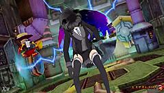 yukari katsubari strips in epic bossfight tease