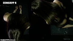 Serena Swallows Ten Massive Cum Loads in Gloryhole Frenzy