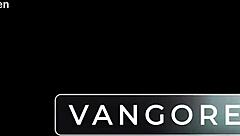 Italian teen Luna Oara chokes on first huge cock deepthroat