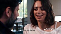 sophia burns reunites intimately licking granny pussy sensually