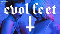 imagine a girlfriend who worships my feet licks toes and gags on them daily