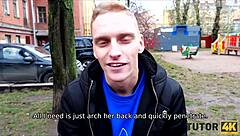 Tutor4K: Glasses-Wearing Blonde Tutor Bent Over For Doggystyle After Toy Discovery