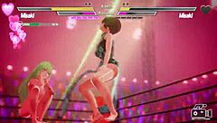 lesbian lovers finger and squirt in intense pussy battle