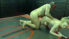 who wins this wild sexual domination wrestling match lily larimar vs bt