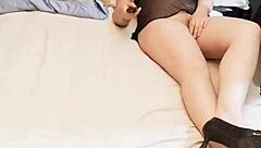 folle al profe pa aprobar y lo hice correrse en mi boca