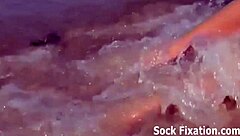 wet pantyhose orgy tempts your cock to explode now