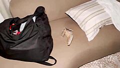 Thick Curvy Milf Catches Us Fooling Around And Joins For Wild Threesome Kissing And Fucking!