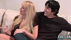 Horny mature wife Olivia Parrish needs old man's deep fuck