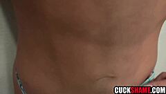 Cuckold Hubby Watches Wife Deepthroat Lover's Cock After Spying Affair