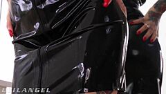 Hot Babes Double Footjob Turns Into FFM Anal Fucks