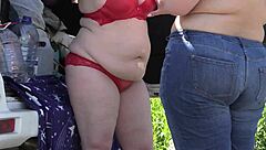 mature big ass lesbians caught on hidden cam outdoors