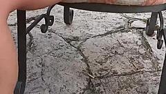 vacation vibes turn risky with that wild european shaved pussy