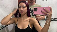 Nympho Latina Craves Intense Cowgirl Creampie Ride