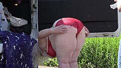 mature big ass lesbians caught on hidden cam outdoors