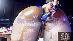 he wanted dinner so i let him drink my squirt after...