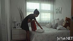 Petite Teen Solo Dildo Ride Wet Pussy Fury!