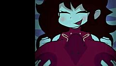 girlfriend's tits tease for sneaky titty fuck thrill