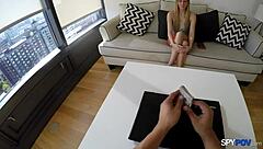 sneaky spy pov watches hollie mack ride hard