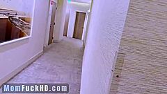 sharing room with horny milf caught dildo play craving cock raw fuck cum fill
