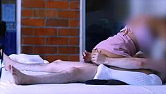 Petite shy Indian college teen orgasms tightly alone