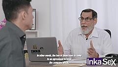 argentinian big ass seduces boss secretly