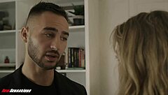 river lynn moans riding big cock after passing test