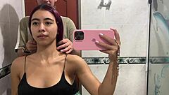 Nympho Latina Craves Intense Cowgirl Creampie Ride