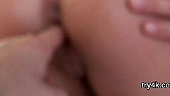 nice girl deepthroats pov then pussy drilled hard
