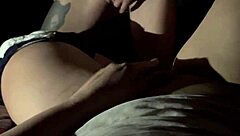 wet dripping pussies pulse in lesbian mutual masturbation frenzy