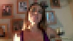 play with cock then eat cum cei instructions