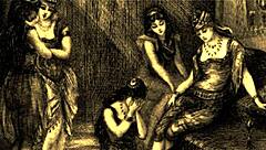 vintage retro hairy beaver pussy erotic art collection from antique era