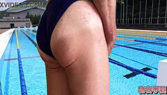 bought new swimsuit, does it look good on my ass?