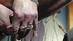 granny fucks hairy pussy with cucumber