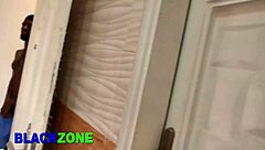 Kitchen sex with sexy ebony babe tastes amazing