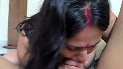 puja bhabhi sucks big dick rides monster cock post-bath