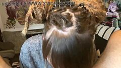 Cute Nerdy Redhead Deepthroats Big Cock With Gagging Sloppy Skills