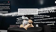 Roblox Cat Girl Takes Massive BBC Deep