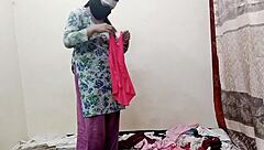 Indian Maid in Mistress Clothes Begs for Rough Anal Apology Fuck from Owner