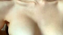 Wow Sexy Lactating Milf Sprays Breastmilk In Dildo Orgasm Frenzy