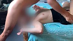 Fucking that pink lush pussy raw—cumshot handjob and creampie without condom!