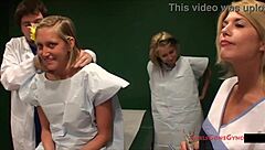 blonde patient begs doc taylor raz for orgasm with toys fingering and vibrator tickle