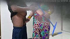 telugu maid's huge natural tits bounce wildly